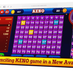 How do Ethereum keno game user interfaces work?
